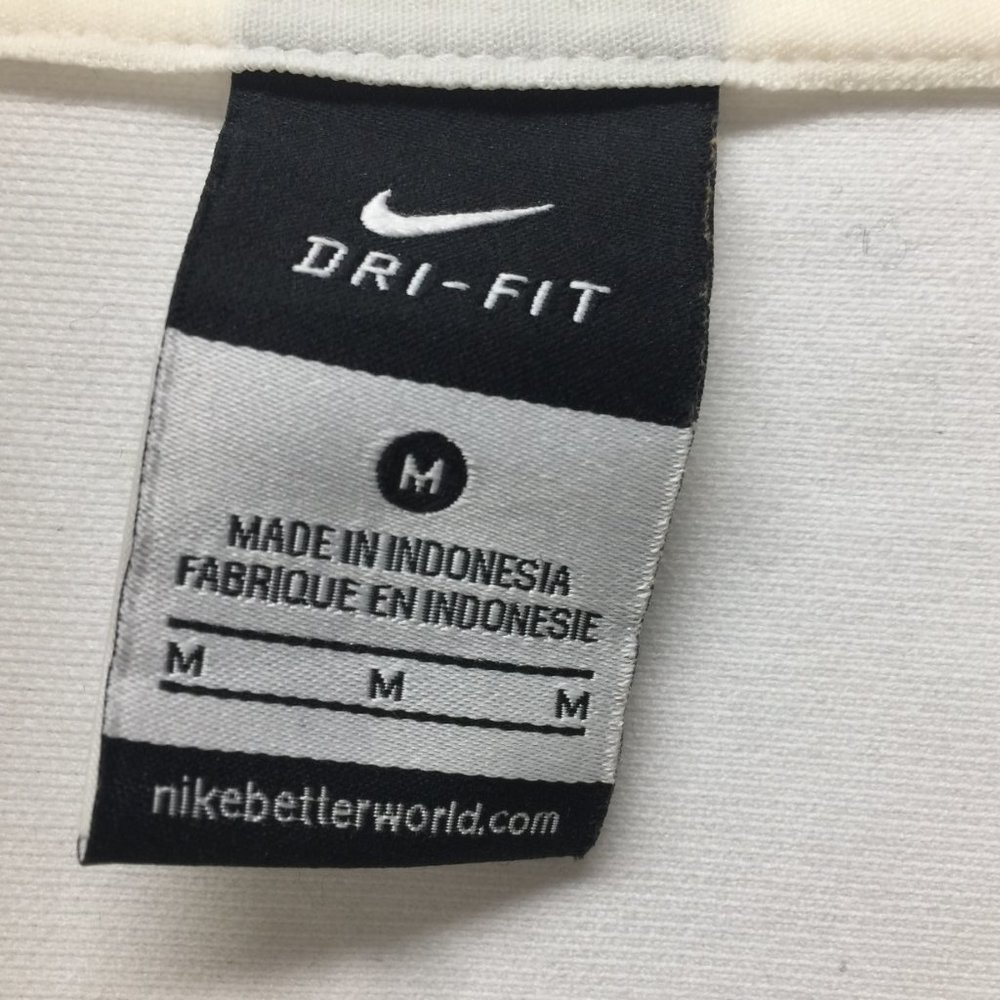 Nike Warm Up Jacket Medium Dri-Fit Red White Black - Picture 3 of 9